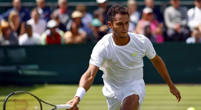 Varillas no pudo pasar a la siguiente ronda de Wimbledon en dobles.