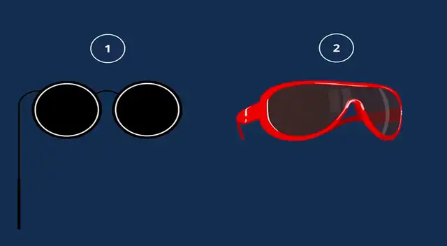 Los lentes que escojas para ir a la playa revelará aspectos ocultos sobre ti.
