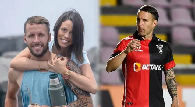 La esposa del futbolista decidió felicitarlo mediante sus redes sociales. La esposa del futbolista decidió felicitarlo mediante sus redes sociales.