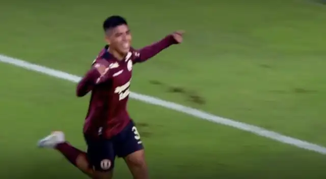 Piero Quispe marcó el 4-0 de Universitario ante Cantolao Piero Quispe marcó el 4-0 de Universitario ante Cantolao