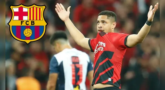 Vitor Roque manifestó en múltiples ocasiones su deseo de jugar en Barcelona.