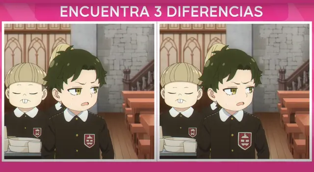 Pon a prueba tu habilidad visual y encuentra los cambios en las imágenes.