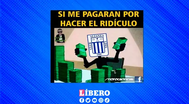 El empate entre Cristal y Alianza desató hilarantes memes en redes. El empate entre Cristal y Alianza desató hilarantes memes en redes.