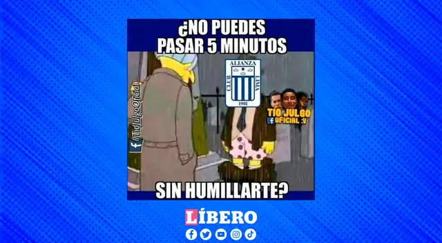 El empate entre Cristal y Alianza desató hilarantes memes en redes. El empate entre Cristal y Alianza desató hilarantes memes en redes.
