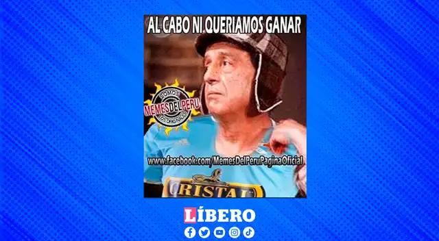 El empate entre Cristal y Alianza desató hilarantes memes en redes. El empate entre Cristal y Alianza desató hilarantes memes en redes.