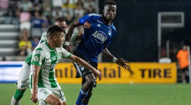 Millonarios venció por 1-0 a Atlético Nacional por partido amistoso