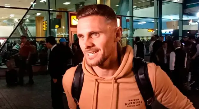 El futbolista argentino Nicolás Pasquini llegó al Perú. El futbolista argentino Nicolás Pasquini llegó al Perú.