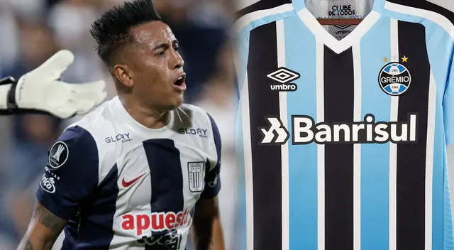 Christian Cueva se dejó ver con exatacante de Gremio de Brasil