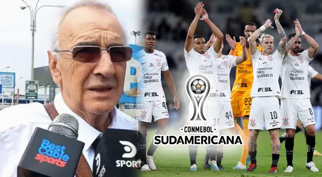 Jorge Fossati se pronunció sobre el duelo ante Corinthians por la Copa Sudamericana