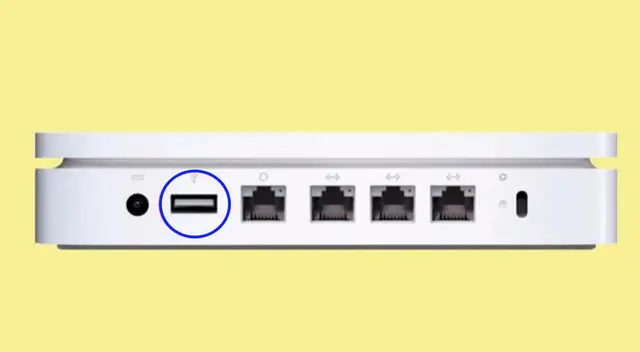 Conoce qué es lo que pasaría si colocas un USB en este puerto de tu router. Conoce qué es lo que pasaría si colocas un USB en este puerto de tu router.