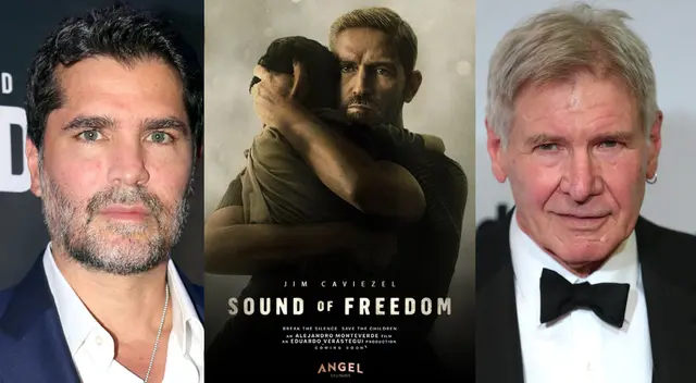 Eduardo Verástegui invita a Harrison Ford a ver "Sonidos de Libertad". Eduardo Verástegui invita a Harrison Ford a ver "Sonidos de Libertad".