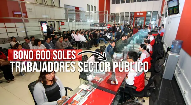 El Bono de 600 soles para trabajadores del sector público se entregaría a partir de julio 2023. El Bono de 600 soles para trabajadores del sector público se entregaría a partir de julio 2023.