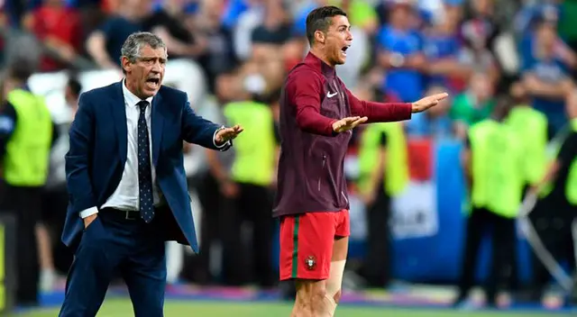 La vez que Cristiano Ronaldo se olvidó de ser jugador para lucirse como técnico de Portugal