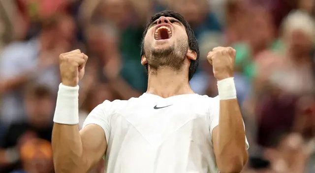 Carlos Alcaraz está en cuartos de final de Wimbledon 2023