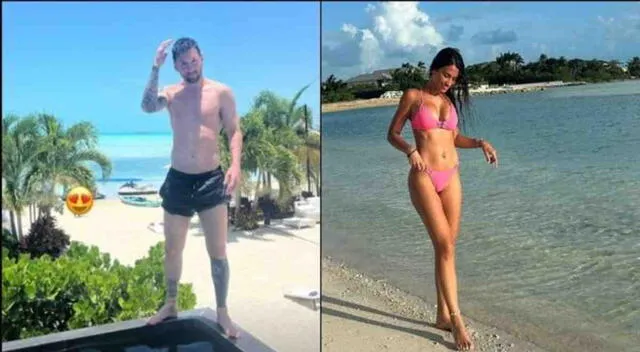 Messi y Antonela