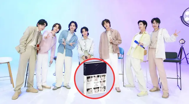 Los siete miembros de BTS figuran como autores de la obra 'Beyond the story'.