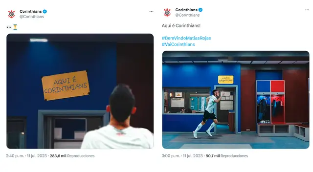 Corinthians, Matías Rojas Corinthians, Matías Rojas