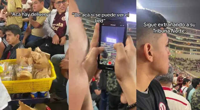 El joven fue a oriente, pero señaló que la tribuna norte es mucho mejor. El joven fue a oriente, pero señaló que la tribuna norte es mucho mejor.