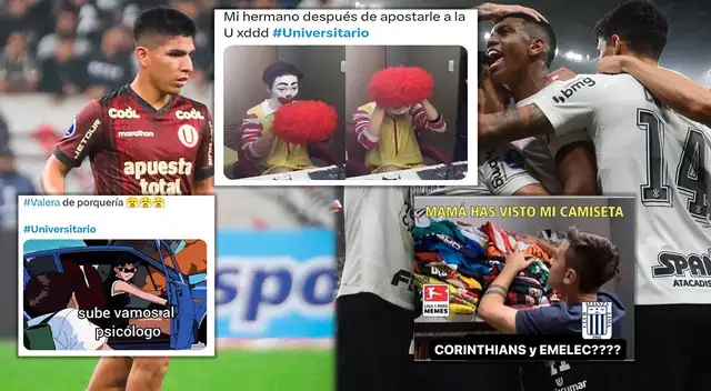 Los memes de la derrota de la Universitario desataron miles de carcajadas. Los memes de la derrota de la Universitario desataron miles de carcajadas.