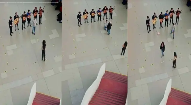 Un joven es viral en redes sociales luego de intentar sorprender a la chica que le gusta.