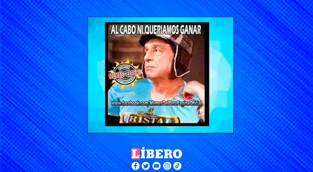 Los memes sobre la derrota de Sporting Cristal aparecieron en redes.