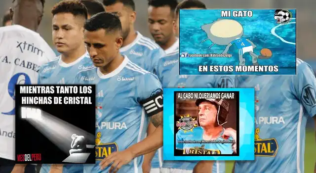 Los memes sobre la derrota de Sporting Cristal aparecieron en redes.