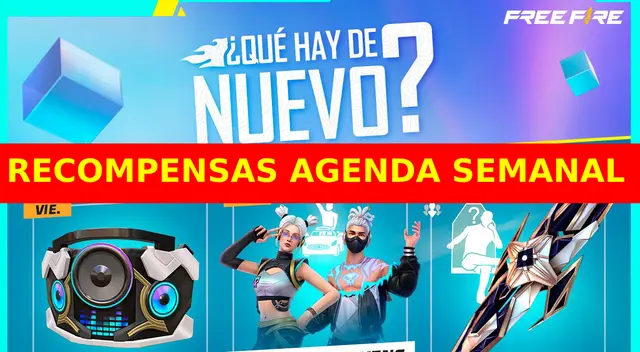 Conoce cuál es el catálogo de items que ofrece Garena en la agenda semanal de Free Fire. Conoce cuál es el catálogo de items que ofrece Garena en la agenda semanal de Free Fire.
