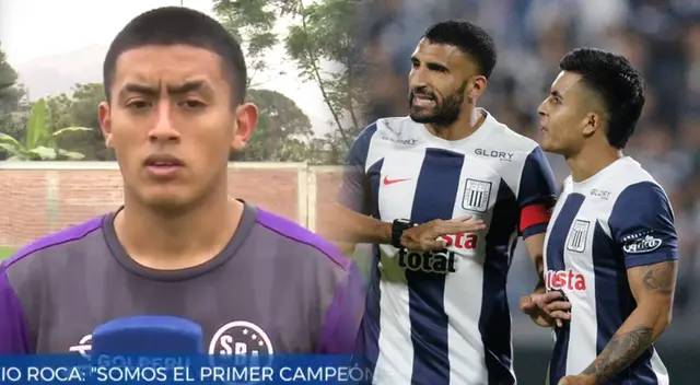 Roca le mandó fuerte advertencia a Alianza Lima en la previa del duelo Roca le mandó fuerte advertencia a Alianza Lima en la previa del duelo