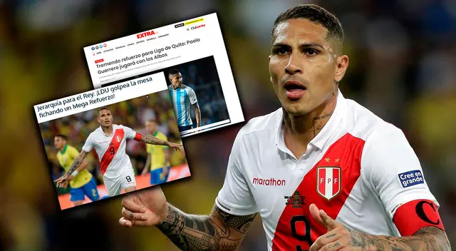 Paolo Guerrero ha sorprendido con su llegada al LDU de Quito. Paolo Guerrero ha sorprendido con su llegada al LDU de Quito.