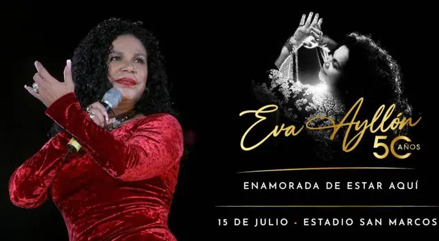 Eva Ayllón: todo sobre su concierto en el Estadio San Marcos
