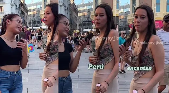 Las declaraciones de la ciudadana española fue bien recibido en TikTok.