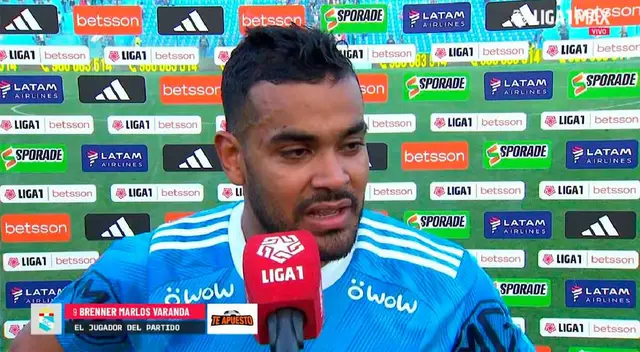 Brenner Marlos habló tras la victoria de Sporting Cristal sobre Mannucci