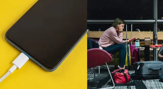 La mayoría de personas están acostumbradas a cargar su celular en lugares públicos. La mayoría de personas están acostumbradas a cargar su celular en lugares públicos.
