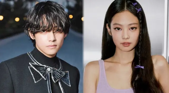 Se avivan los rumores de un romance entre Jennie y V de BTS Se avivan los rumores de un romance entre Jennie y V de BTS