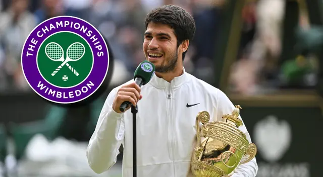 Carlos Alcaraz logra su primer Wimbledon de su carrera.