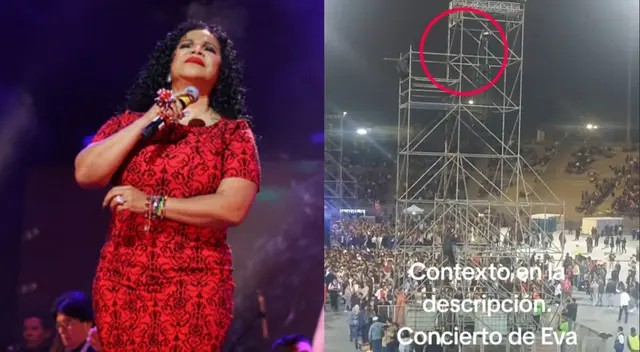 Terrible accidente se vivió minutos antes del concierto de Eva Ayllón en el Estadio de San Marcos.