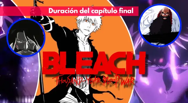 Se revela cuánto durará el episodio final de 'Bleach Thousand year blood war 2'