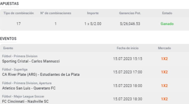 Apuestas
