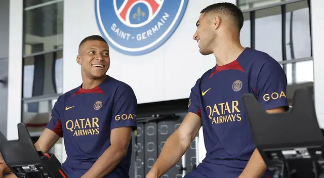 Kylian Mbappé inició su pretemporada en el PSG