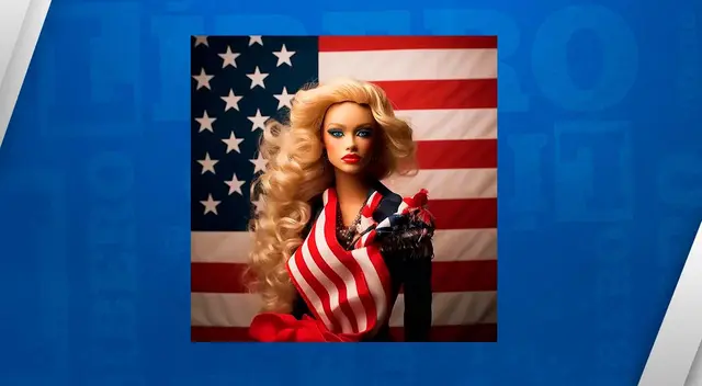 Barbie de Estados Unidos es viral en redes sociales.