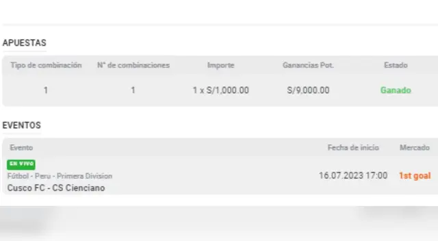 Apuestas