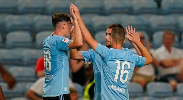 Celta con Renato Tapia goleó 5-0 a Al Nassr de Cristiano Ronaldo