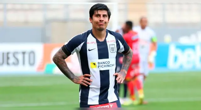 Patiricio Rubio con camiseta de Alianza Lima en 2020