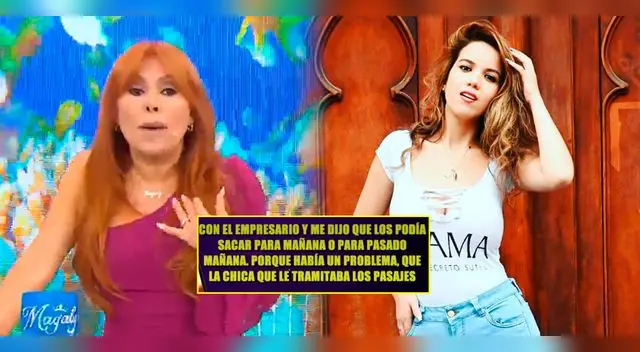 Magaly Medina arremetió contra Greissy Ortega al no regresar a Perú luego de pedir ayuda y señalar que su pareja la maltrata.