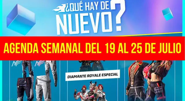 Garena anunció los ítems de la nueva agenda semanal: descubre cómo canjearlos. Garena anunció los ítems de la nueva agenda semanal: descubre cómo canjearlos.