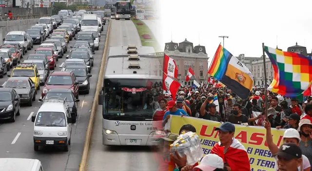 Conoce habrá transporte público con normalidad este miércoles 19 de julio ante la 'Tercera Toma de Lima'.