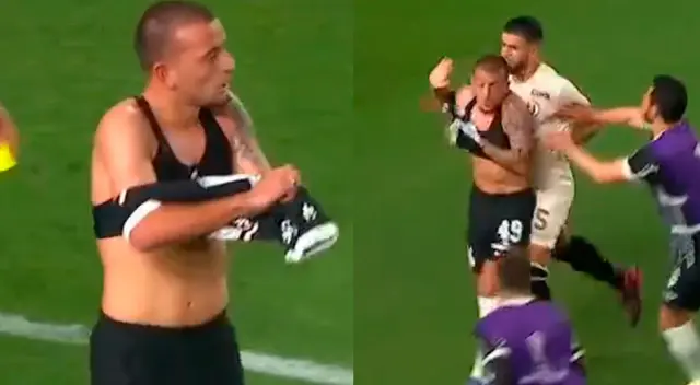 Ryan sorprendió al realizar un gesto que enfureció a hinchas de Universitario.