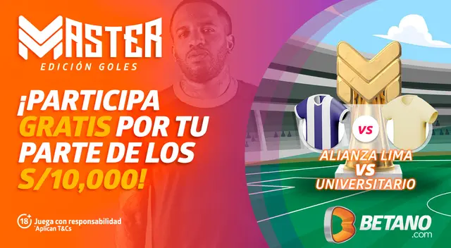 BETANO PERÚ: Alianza Lima y Universitario, todo lo que trae el clásico de fútbol este fin de semana. BETANO PERÚ: Alianza Lima y Universitario, todo lo que trae el clásico de fútbol este fin de semana.