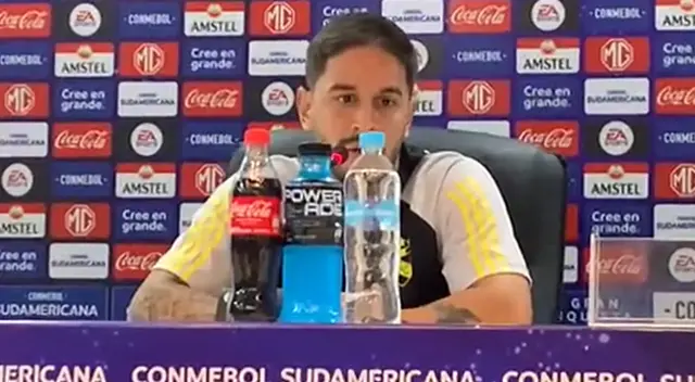 Alejandro Hohberg quedó muy incómodo por eliminación de Sporting Cristal