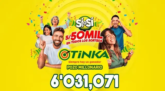 Resultados de La Tinka: conoce los números ganadores del miércoles 19 de julio